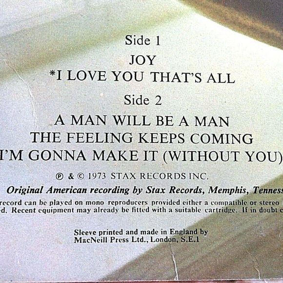 Vintage Vinyl LP Isaac Hayes Joy Stax Records Import Shaft Soul Album 2325 -111 - Picture 3 of 16